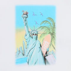 Kith Baby Lady Liberty Vintage Graphic Tee - White