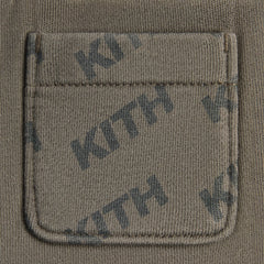 Kith Baby Blocked Monogram Nelson Sweatpant - Fuel