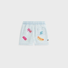 Kith Baby Novelty Thompson Camp Short - Light Indigo