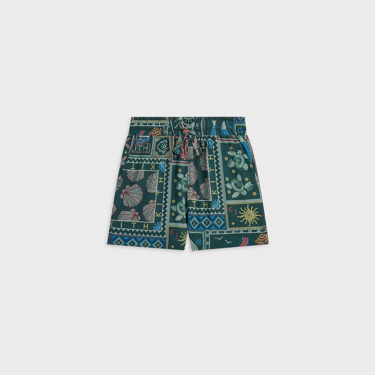 Kith Baby Beach Tile Thompson Camp Short - Stadium