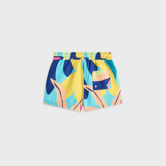 Kith Baby Abstract Tropical Kai Swim Trunk - Multi