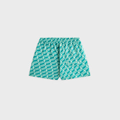 Kith Baby Monogram Kai Swim Trunk - Sorrel