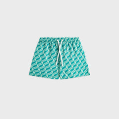 Kith Baby Monogram Kai Swim Trunk - Sorrel
