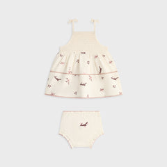 Kith Baby Peyton Novelty Mini Dress - White