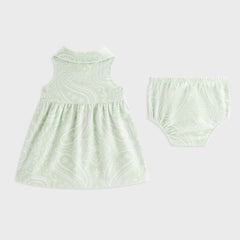 Kith Baby Paisley Jacquard Polo Dress - Tidal