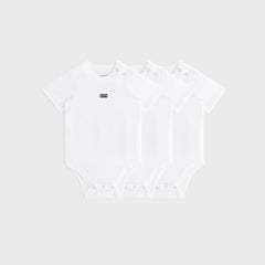 Kith Baby 3-Pack Origins Onesie - White