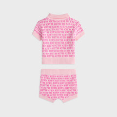 Kith Baby Monogram Polo Set - Bubble