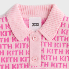 Kith Baby Monogram Polo Set - Bubble