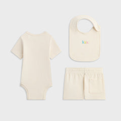 Kith Baby 3-Piece Box Set - Sandrift