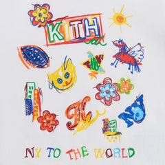 Kith Baby NY Sketchbook Logo Bodysuit - White