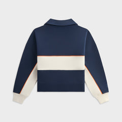 Kith Kids for the New York Knicks Coach Nelson Collared Pullover - Nocturnal