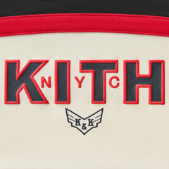 Kith Kids Color-Blocked Collared Nelson Rugby - Black