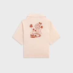 Kith Kids Thompson Camp Shirt - Sahara