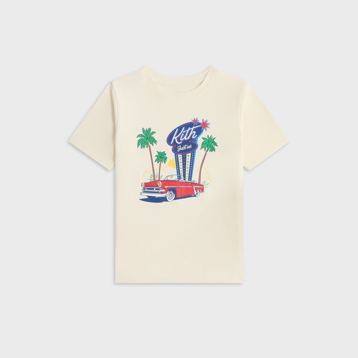 Kith Kids Drive In Graphic Tee - Silk
