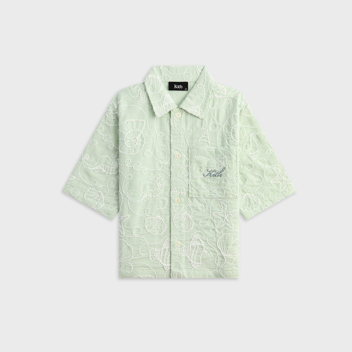 Kith Kids Seaside Bennet Camp Shirt - Tidal
