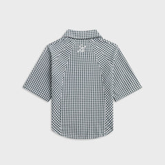 Kith Kids Blocked Gingham Apollo Shirt - Stadium