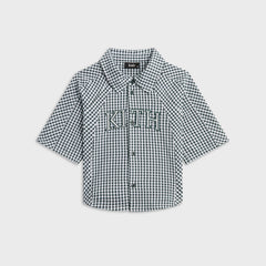 Kith Kids Blocked Gingham Apollo Shirt - Stadium