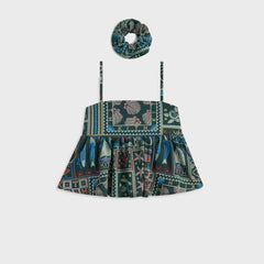 Kith Kids Beach Tile Lila Top - Stadium