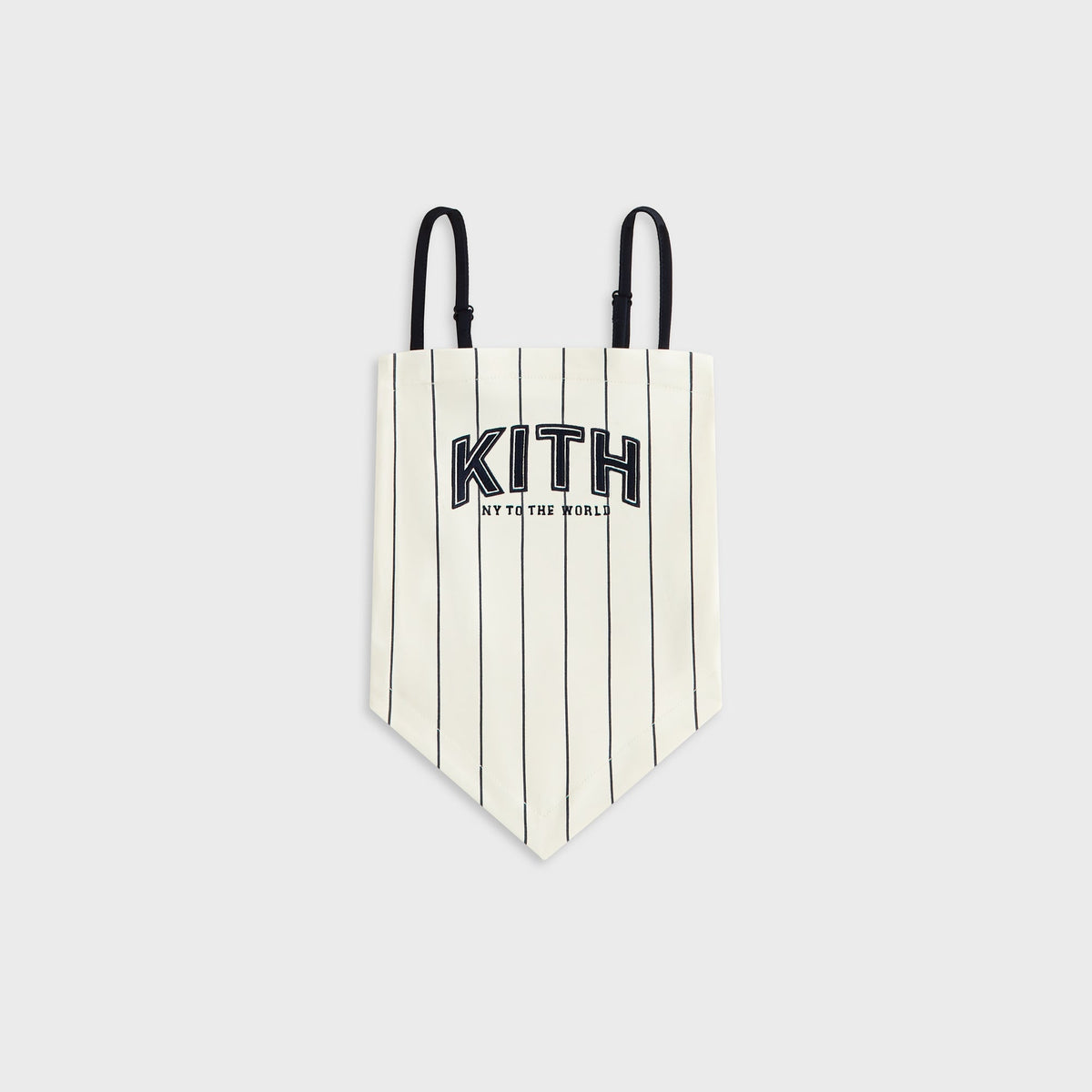 Kith Kids Pinstripe Baseball Ivy Top - Silk