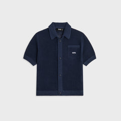 Kith Kids Textured Button Down Tilden Shirt - Nocturnal