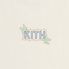 Kith Kids Beach Tile Classic Logo Graphic Tee - Silk