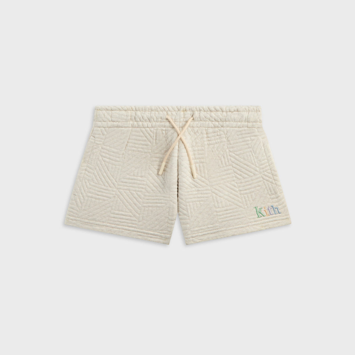 Kith Kids Quilted Liam Short - Sandy Heather