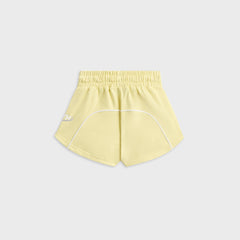 Kith Kids Malia Seamed Short - Yellow Haze