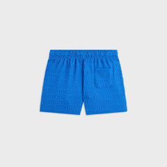 Kith Kids Textured Monogram Liam Short - Greek