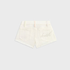 Kith Kids Denim Cut Off Short - Silk