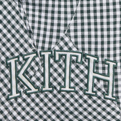 Kith Kids Blocked Gingham Curtis Short - Stadium