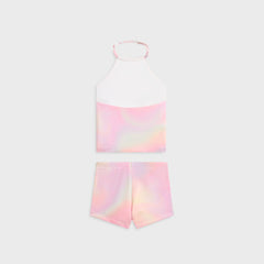 Kith Kids Textured Tankini Set - Bubble