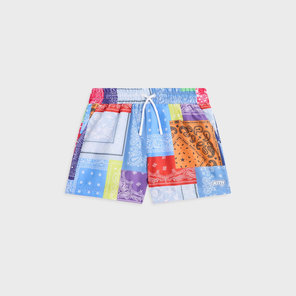 Kith Kids Bandana Splice Kai Swim Trunk - Lucky