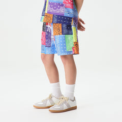 Kith Kids Bandana Splice Kai Swim Trunk - Lucky