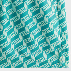 Kith Kids Monogram Kai Swim Trunk - Sorrel