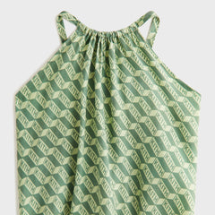 Kith Kids Monogram Maxi Dress - Sage
