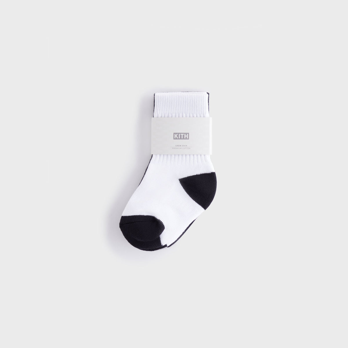 Kith Baby 2-Pack Classic Crew Socks - White