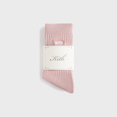 Kith Kids Classic Crew Socks - Dusty Quartz