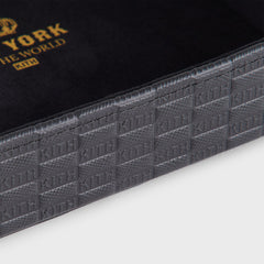 Kith Monogram Leather Catchall Tray - Black