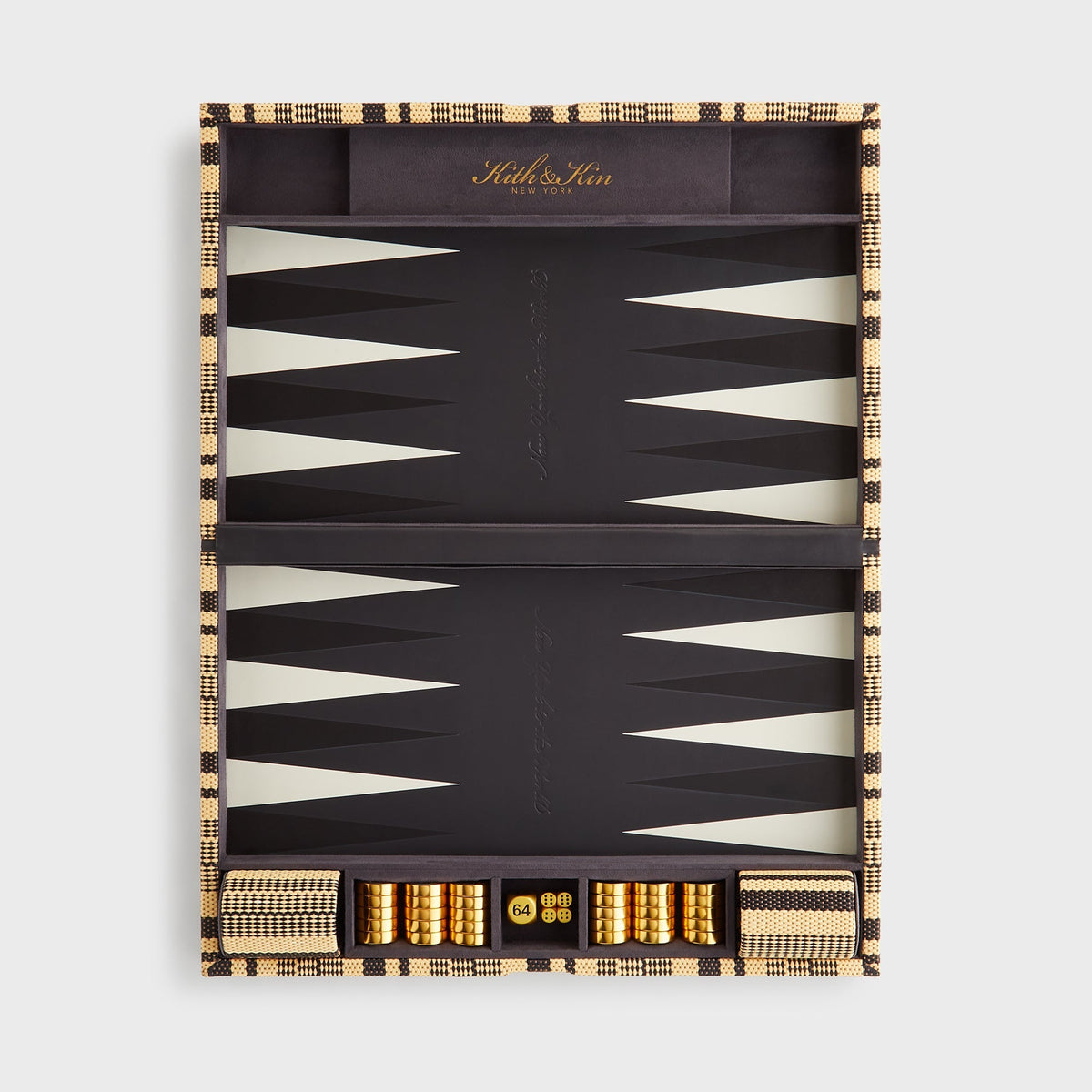 Kith Raffia Backgammon Board - Radiant