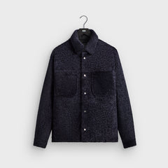 Kith Shearling Ace Shirt Jacket - Ink