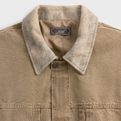 Kith Washed Canvas Ariel Blouson Jacket - Sandalwood