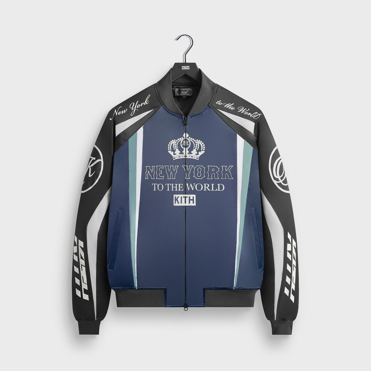 Kith Roy Racing Nylon Bomber Jacket - Nocturnal