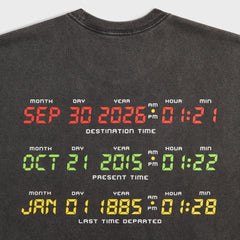 Kith for Back to the Future DeLorean Vintage Tee - Black