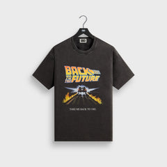 Kith for Back to the Future Back to 1985 Vintage Tee - Black