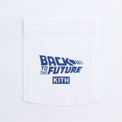 Kith for Back to the Future Blueprint Standard Crispy Pocket Tee - White