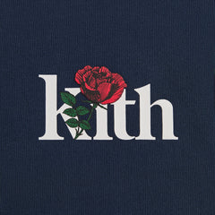 Kith Rose Serif Tee - Nocturnal