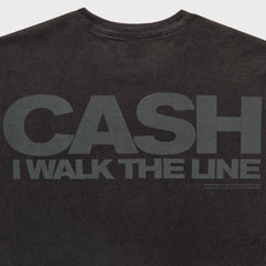Kith Records for Johnny Cash I Walk The Line Vintage Tee - Black