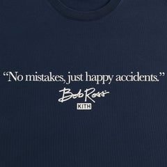 Kith for Bob Ross Happy Accidents Quote Tee - Nocturnal