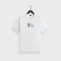 Kith for Bob Ross Mountain Classic Logo Tee - White
