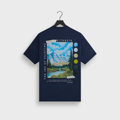 Kith for Bob Ross Palette Pocket Tee - Nocturnal